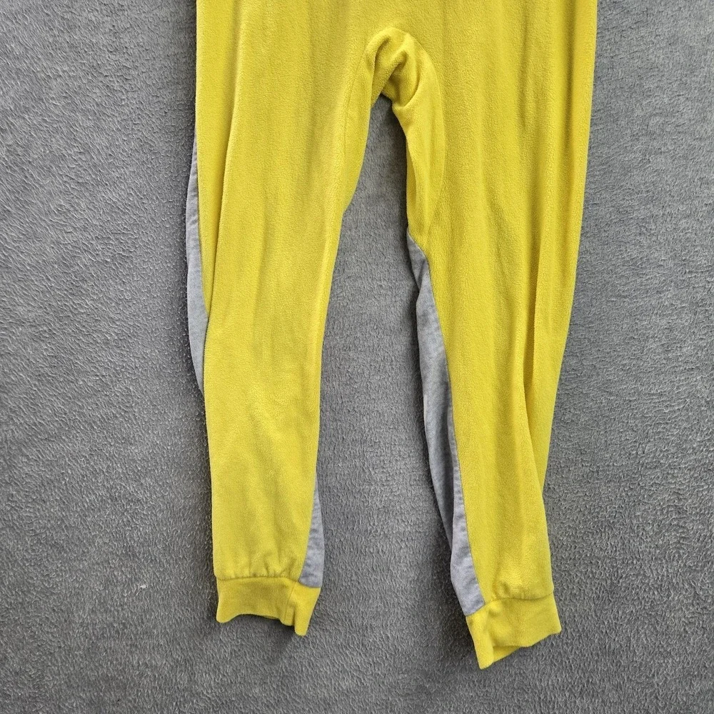 Pokemon Boys Sleepwear 10 Yellow Jumpsuit Graphic Fleece Pikachu Pokeball Pajama